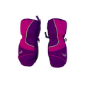 Unisex head purple with pink and gray Gloves size 3