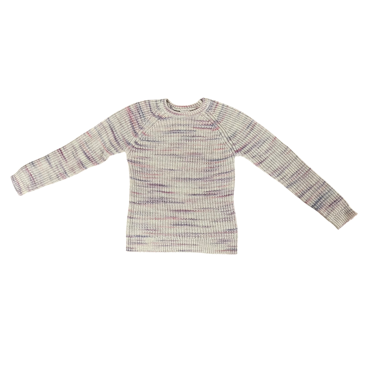 Girls cat & jack white pink and purple Sweatshirt size 10