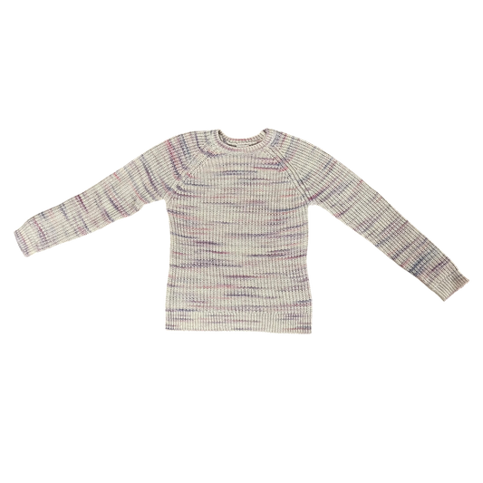 Girls cat & jack white pink and purple Sweatshirt size 10