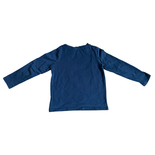 Boys Okaïdi blue T-shirt size 4