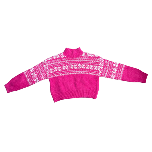 Girls art class pink Sweatshirt size 7