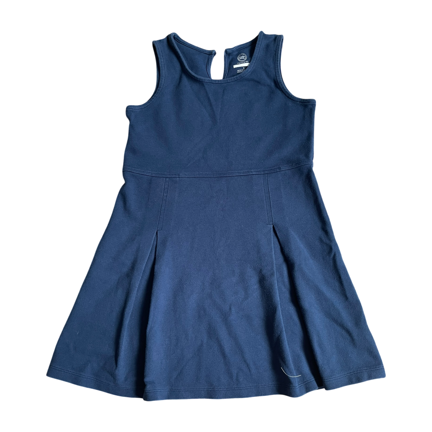 Girls navy Wonder Nation Blue Dress  size 8