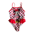 Girls Disney red and white Swimsuit size 3