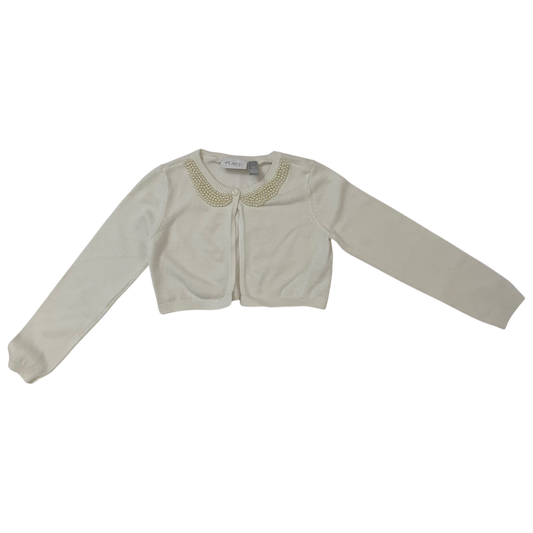 White Place Cardigan Girl