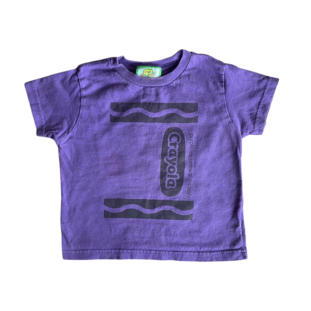 girls Crayola Experience  purple T-shirt size 4