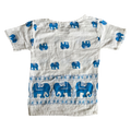 Boys blue and white T-shirt for 2 year old