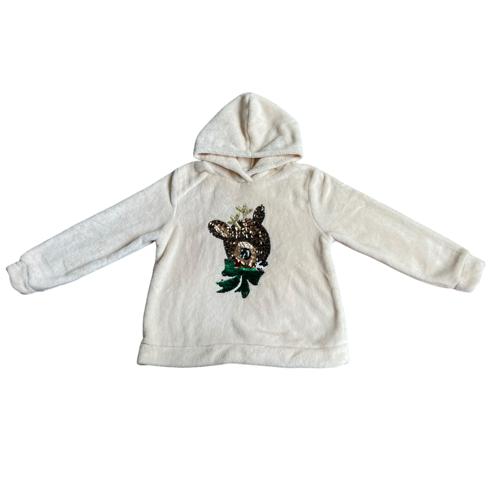 Girls H&M cream Sweatshirt size 8