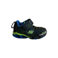 Skechers Black with Blue and Light Green