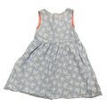 Girls picapino blue and white Dress size 4