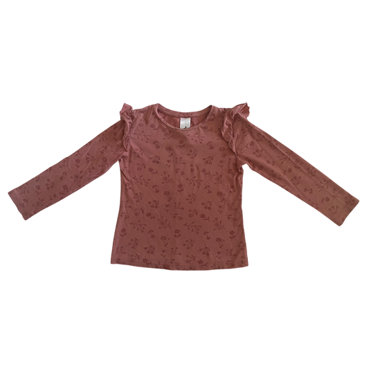 Girl C&A pink T-shirt size 5 year