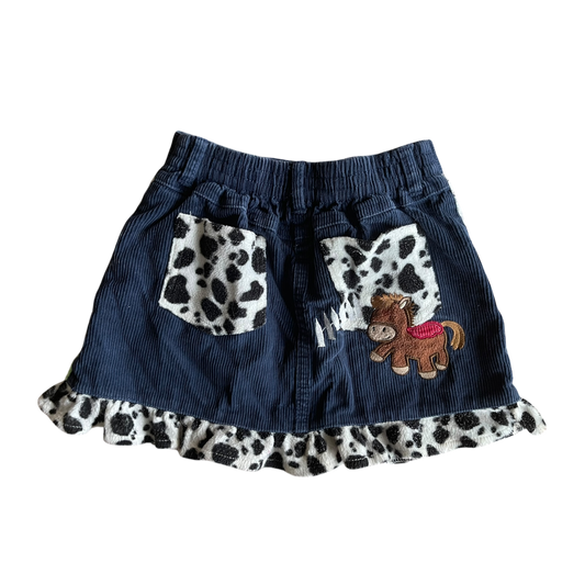 girls Toffee and apple multicolor Skirt size 4