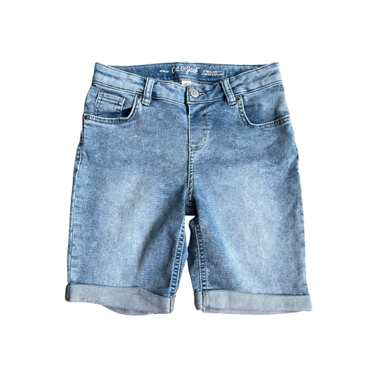 Girls cat & jack blue Jean short size 10