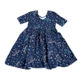 Girls hanna Andersson navy Dress size 6