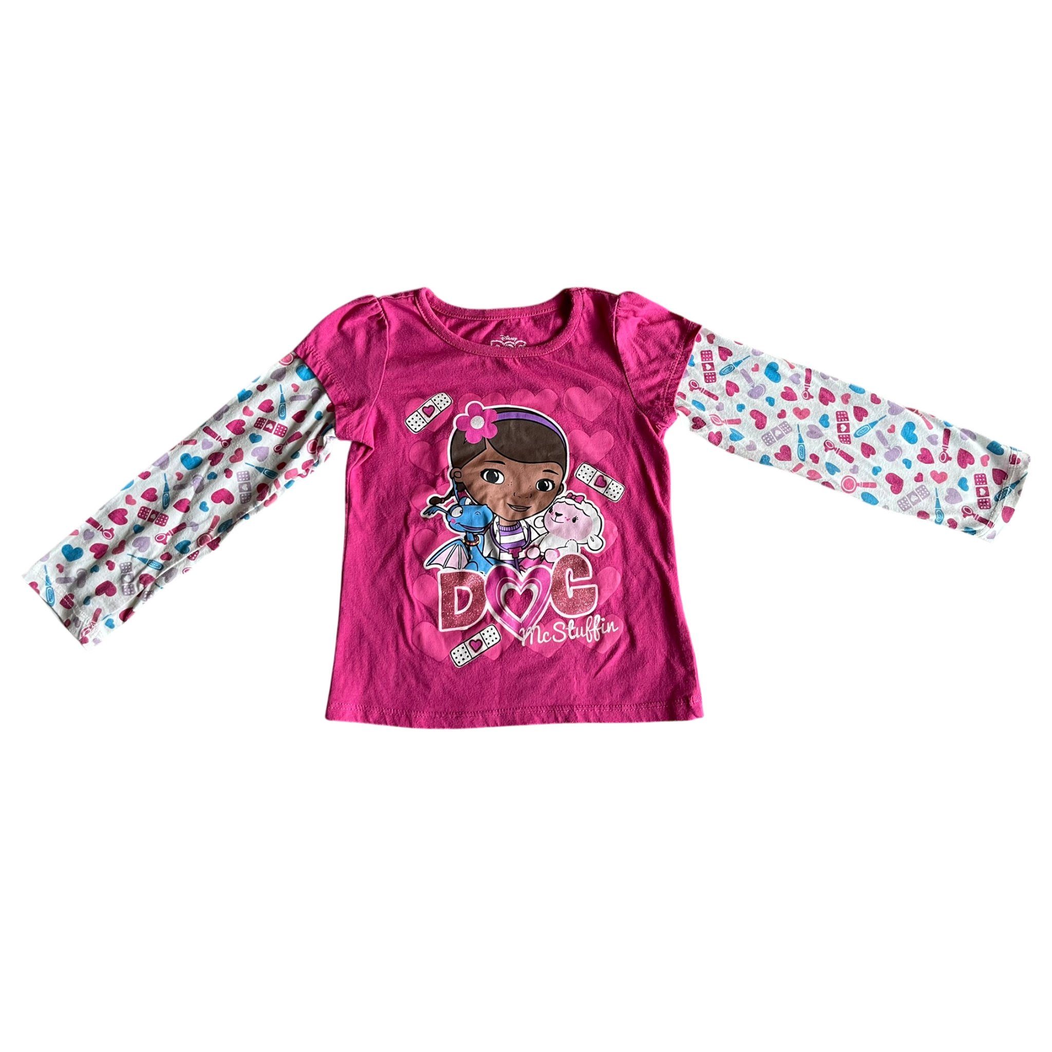 Girls Disney pink T-shirt size 4
