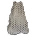 Unisex nested bean white with gray Baby sleeping pouch size 6 mth