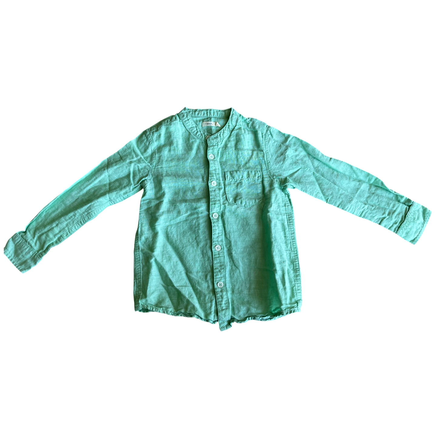 Boys sfera light green T-shirt size 5