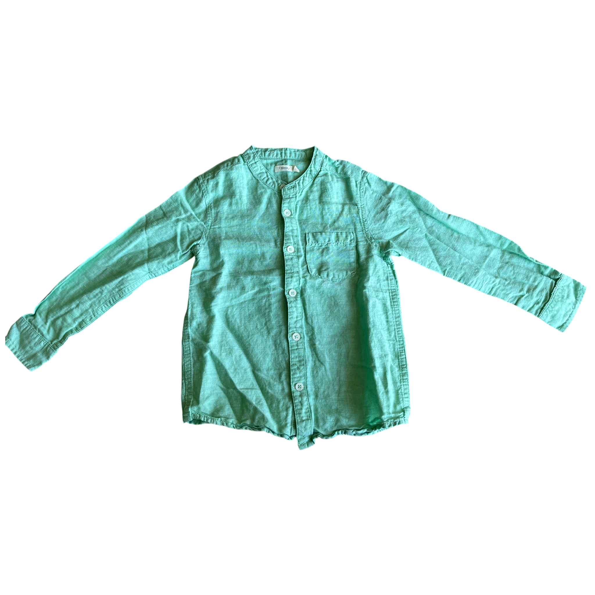 Boys sfera light green T-shirt size 5