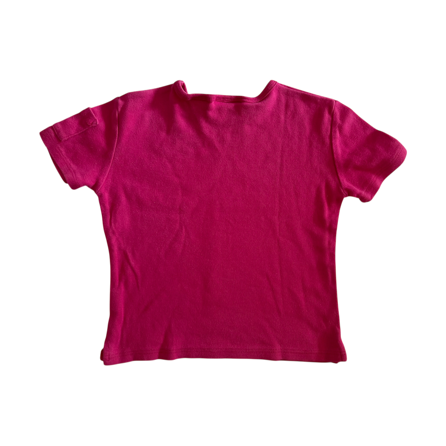 Girl basic Editions pink T-shirt size 7 year