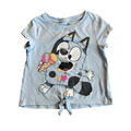 Girls bluey blue T-shirt size 4