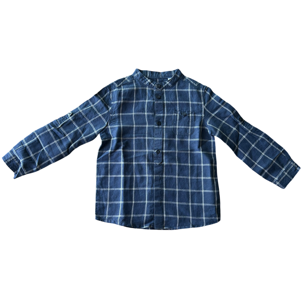 Boys Okaïdi navy and gray T-shirt size 3