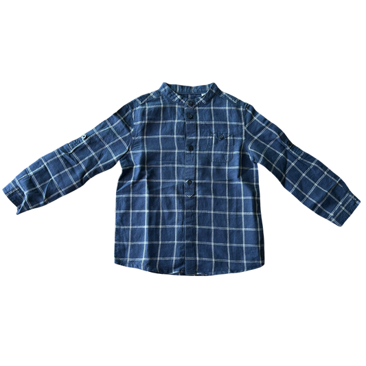 Boys Okaïdi navy and gray T-shirt size 3