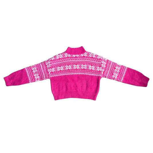 Girls art class pink Sweatshirt size 7