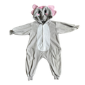 Girls new cosplay gray and pink Baby bodysuit size 8