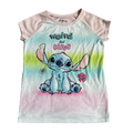 Girl Disney blue pink and white T-shirt