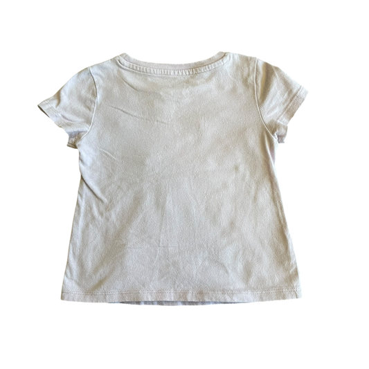 Girls Disney light purple T-shirt size 3