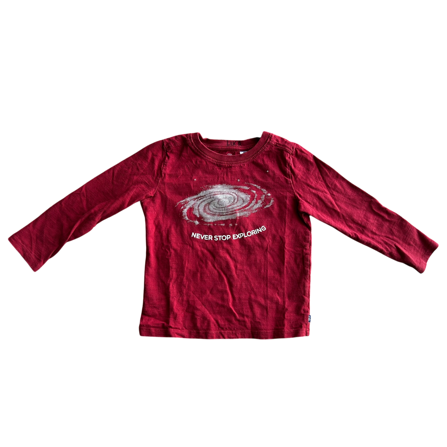 Boys Okaïdi red T-shirt size 4