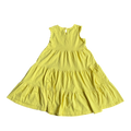 Girls Hanna Andersson yellow Dress size 7