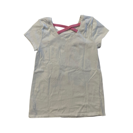 Girls Cynthia Rowley white T-shirt size 8 year