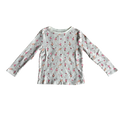 Girls old navy white and pink Sweatshirt size 5