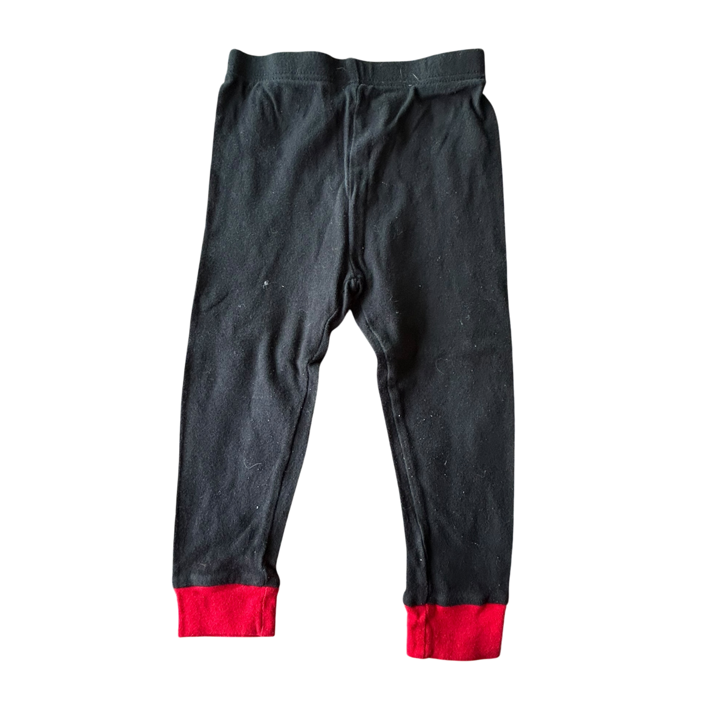 Boys marvel black and red Pajama size 4