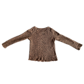 Girls gap brown T-shirt size 4