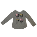 Girl disney gray T-shirt with long sleeves size 3