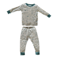 Boys carter’s gray with teal Pajama size 18 mth