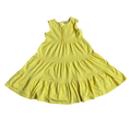 Girls Hanna Andersson yellow Dress size 7