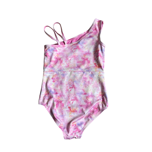 Girls cat & jack pink Swimsuit size 6