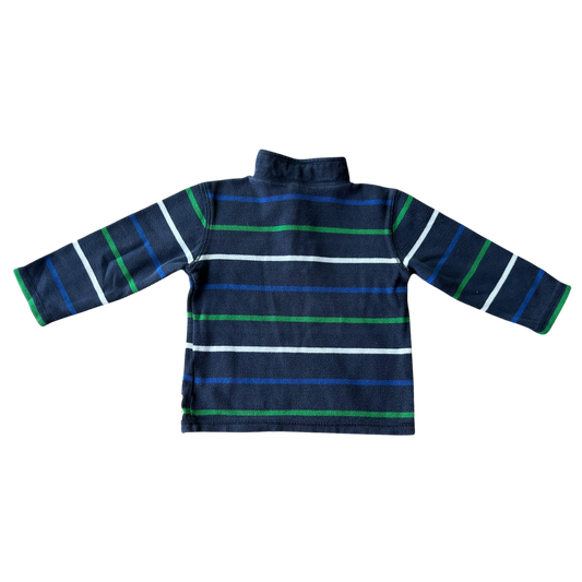 Boys gymboree navy blue white green Sweatshirt size 3
