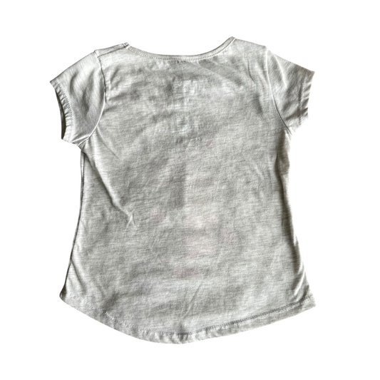Girls Disney junior gray T-shirt size 5