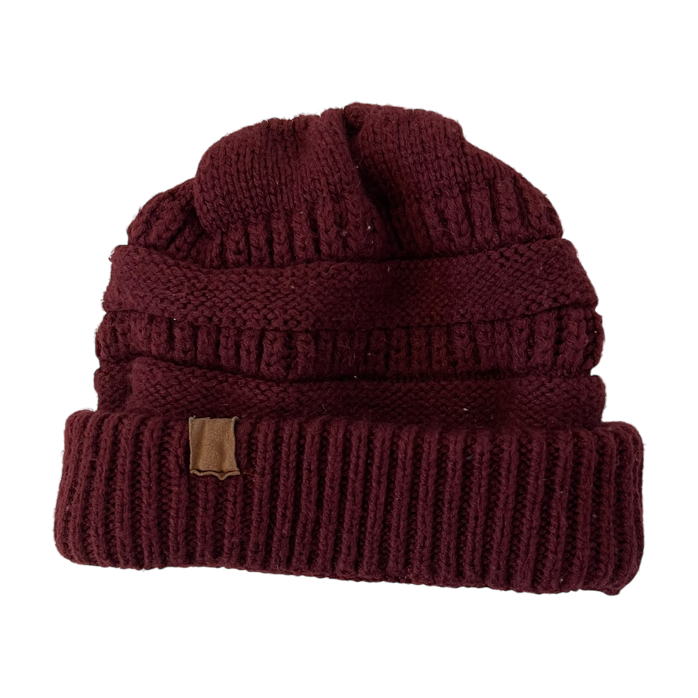 Burgundy Winter Hat