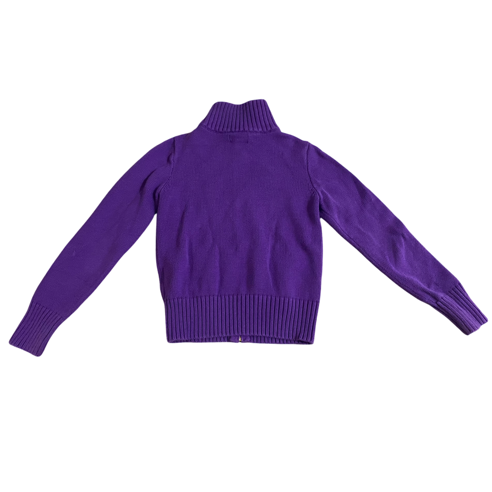 Girls polo Ralph Lauren purple Sweatshirt size 8