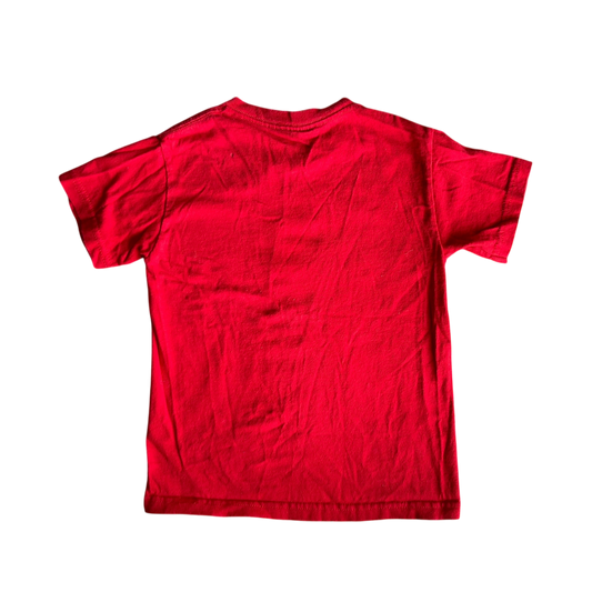Girls delta pro weight red T-shirt size 7