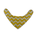 Yellow and white Bib for 0-18 months baby