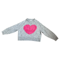 Girls old navy gray and pink Sweatshirt size 10