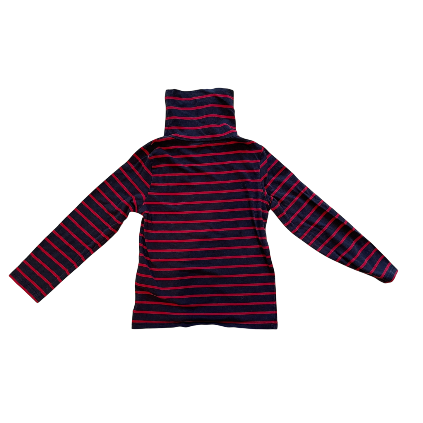 Boys Okaïdi red and black T-shirt with long sleeves size 6