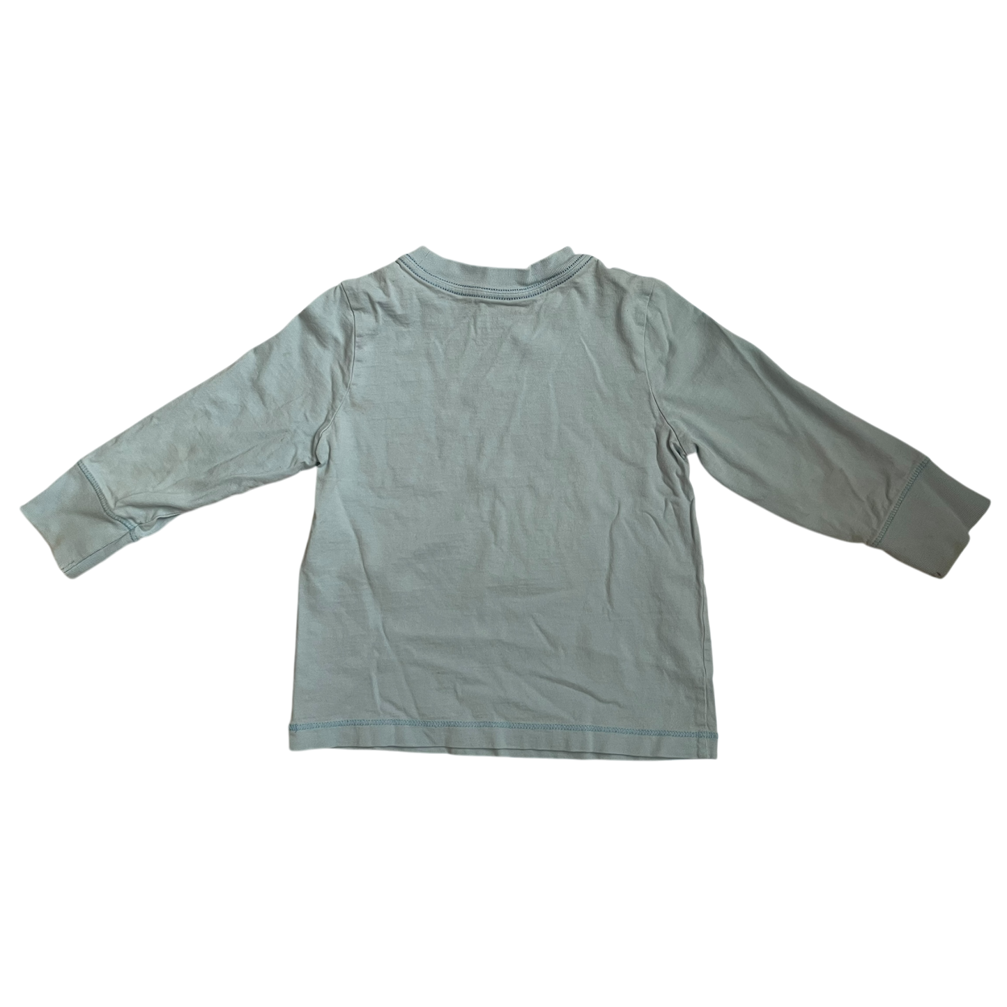 Boys old navy light blue T-shirt with long sleeves size 2