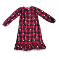 Girls PJ’s presenis  Black and Red Dress  size 7