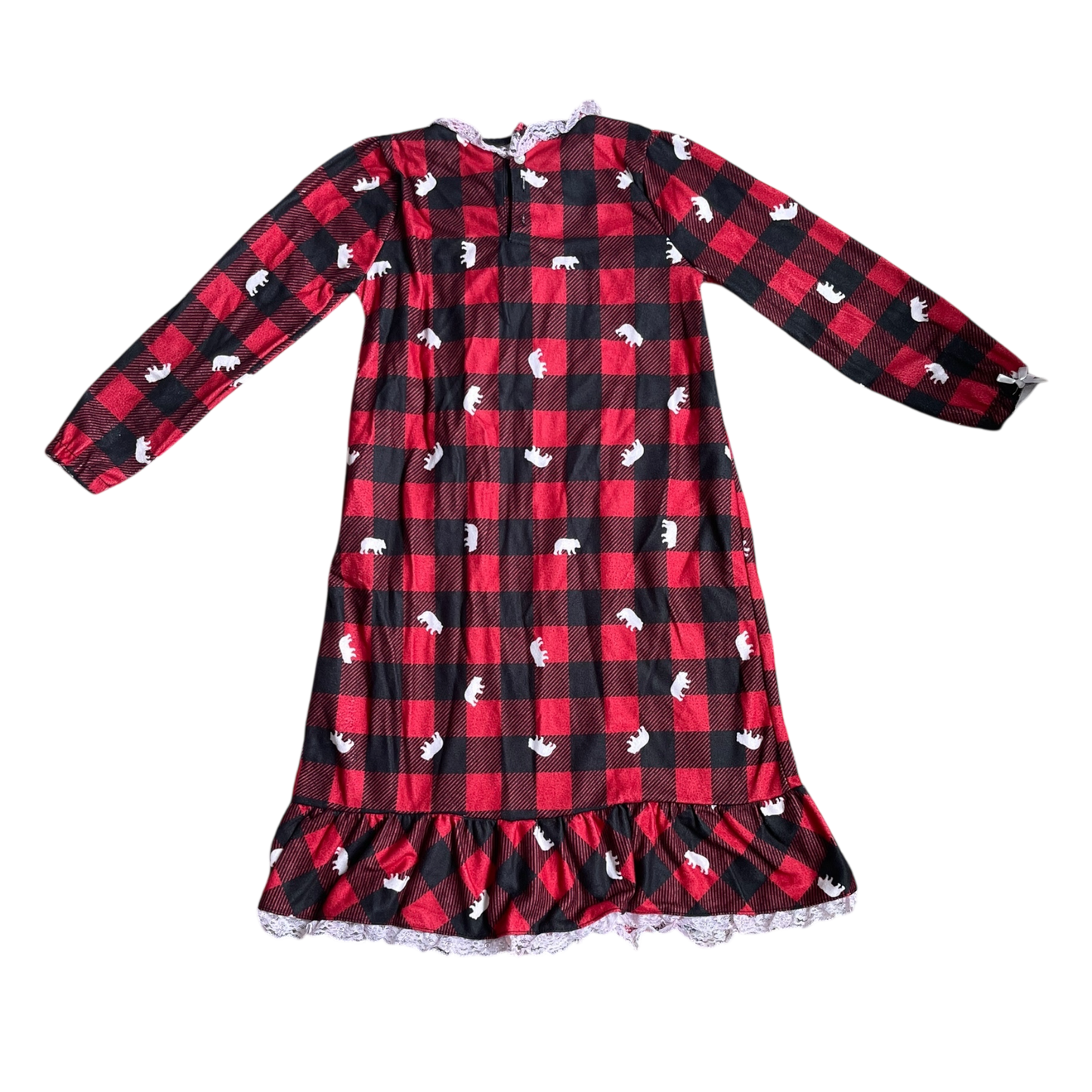 Girls PJ’s presenis  Black and Red Dress  size 7